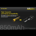 Bateria Nitecore ICR14500 de lítio 850 mAh